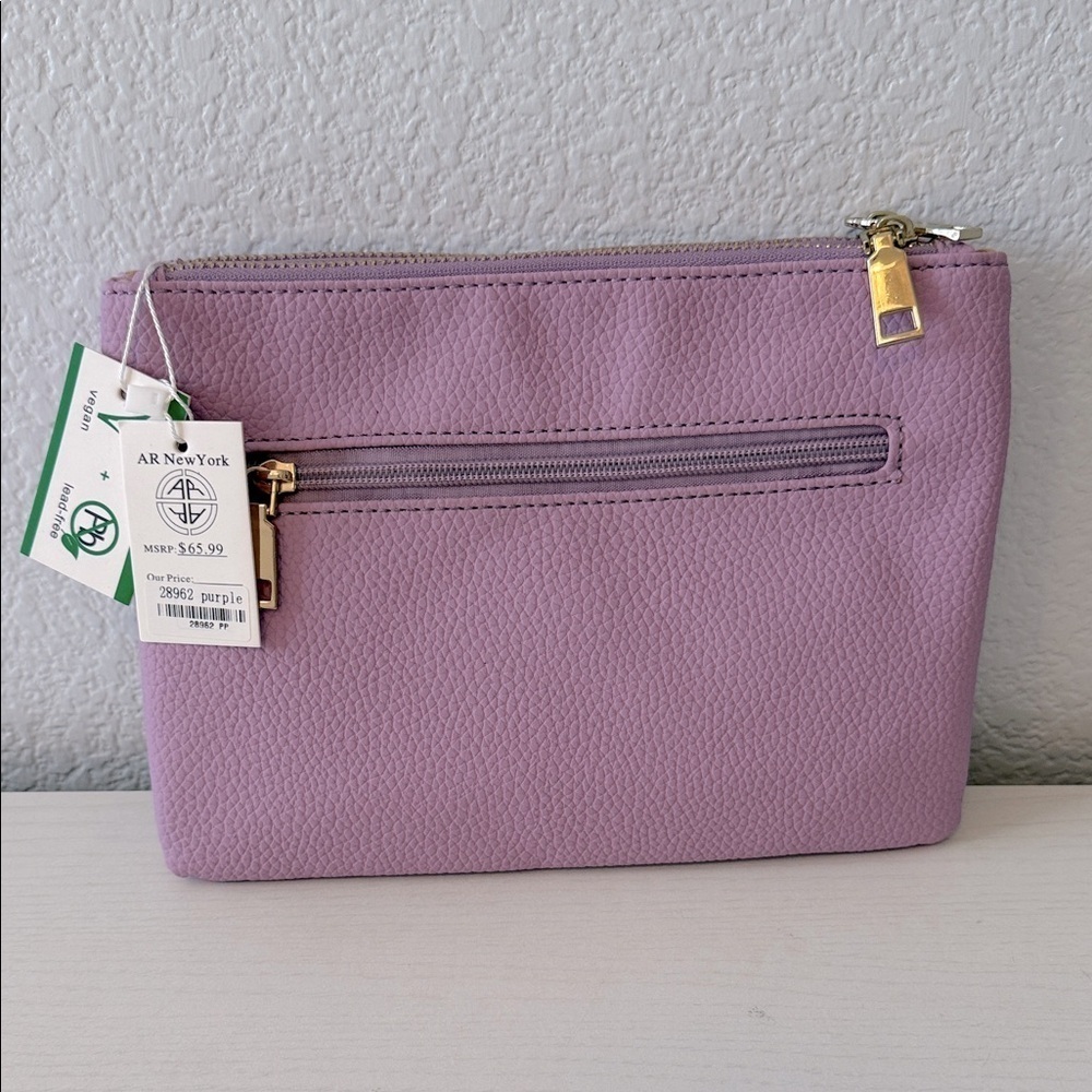 AR New York Lavender Crossbody Bag